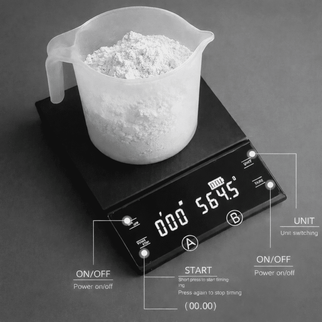 Scale Screen Arts & Crafts : Touch Screen Electronic Digital Scale with LED Display ...