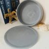 Silicone Mould : 2 Piece Large Round Bowl + Tray  Silicone Mould (LBT)
