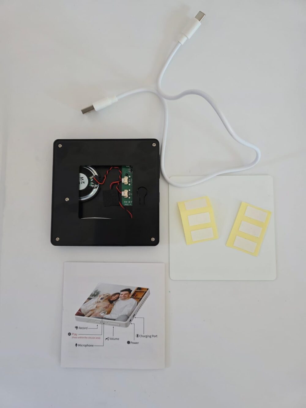 Sublimation Blanks : USB Bluetooth Black Blank Glass Music Fridge Magnet