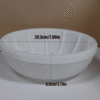 Silicone Mould : Striped Large Bowl Silicone Mould (SBSM)