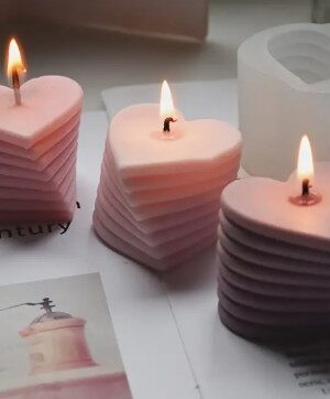 Silicone Mould : Rotating Heart-Shaped Mould (RHSM)