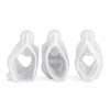 CODE TUM_3AFSM_8d Silicone Mould : 3 Piece Abstract Figurine Silicone Mould (CODE TUM_3AFSM)