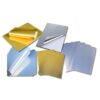 Sublimation Blanks :  PET Gold & Silver Printable Vinyl Sticker Paper (Compatible for Inkjet & Laser)