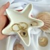 Silicone Moulds : Scallop Star Shell Silicone Mould (Sc01)