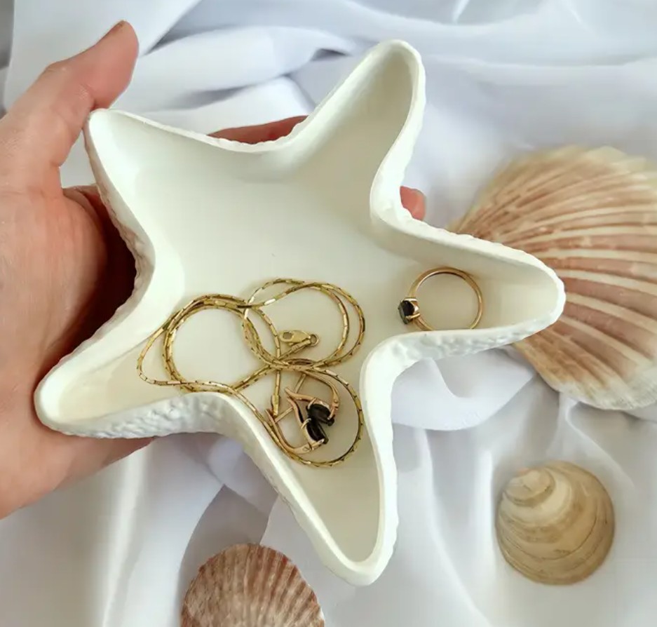 Silicone Moulds : Scallop Star Shell Silicone Mould (Sc01)