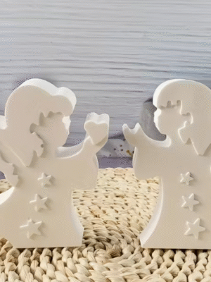 Silicone Mould : 3D Angel Set Silicone Mould (3DAng2Pc)