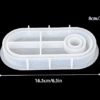 Silicone Mould : 2 Piece Angel of Love & Oval Single-Hole Candle Holder Tray Silicone Mould (AngCand)