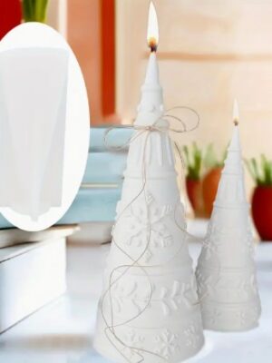 3D 2Piece Christmas Tree (3D_2Pc_CT) Silicone Mould : 3D 2Piece Christmas Tree (3D_2Pc_CT)