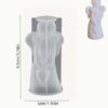 Silicone Mould : 1 Piece Angel Holding Heart Silicone Mould (AngHrt-Hold)