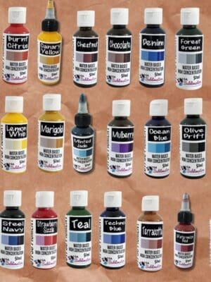 GypsoPigmentCove29_50ml Gypsum Art : Gypso Pigment, 50ml Water-based High Concentration Pigment (29 Colours)