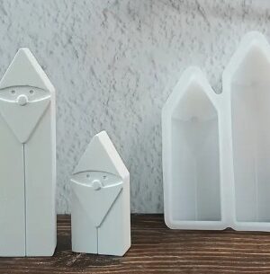 Silicone Mould : 3D Santa Claus (3DSC)