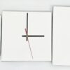 Sublimation Blanks : 3mm Square Super Gloss Sublimation MDF Clocks (20, 25 & 30cm)