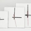 Sublimation Blanks : 3mm Square Super Gloss Sublimation MDF Clocks (20, 25 & 30cm)