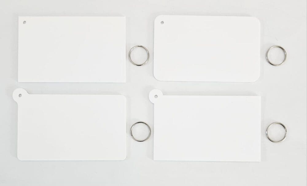 Subli Lux Time Table Keychain and Keyring Laser Sublimation Blanks : Subli-Lux School Time Table Keychain