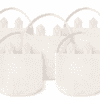 Sublimation Blanks : Easter Bunny WHITE Ears Sublimation Bags – Single or Pack of 5 (Locally crafted. Community‑supporting)