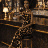 Goosey's Homemade Doll Fashion : Strapless Jumpsuit Set (JPS_3) (Locally crafted. Community‑supporting)