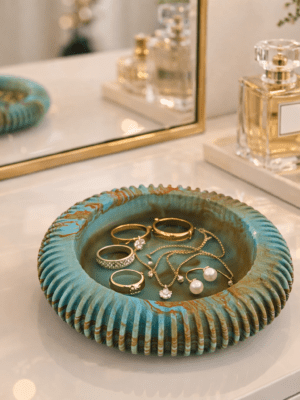 Round Ripple Bowl (RB2)6 Silicone Moulds : Round Ripple Bowl (RB2)